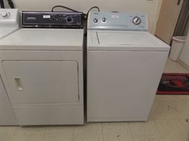 Spee Queen dryer & Whirpool washer