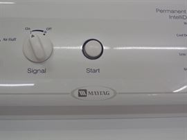 Maytag washer & dryer, Commercial Quality, Super Capacity, Quiet Series.     