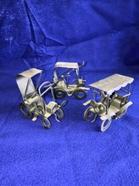 Washer and nut handmade Model T set