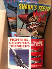 War & Aircraft book collection 
