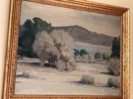Kathryn Leighton desert painting 