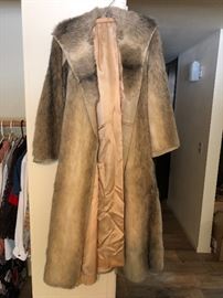 Vintage / Antique full length fur coat 