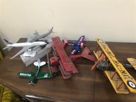 Model airplanes 
