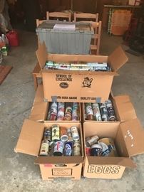 Beer can collection sold as a set!