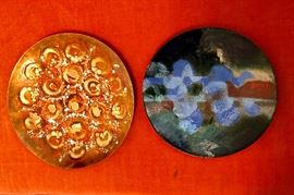 Mid century modern plates