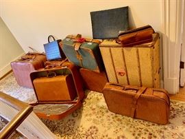 Vintage suitcases