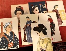 Japanese postcards