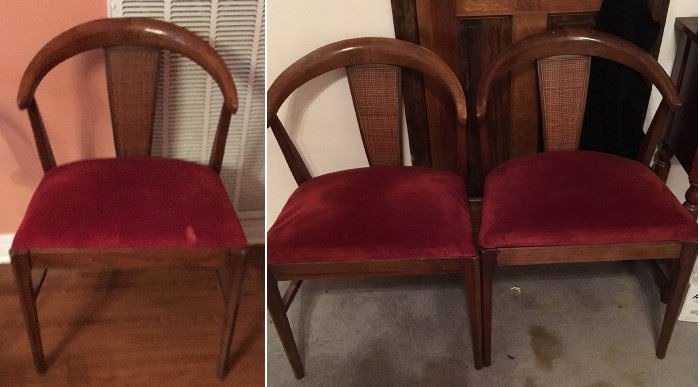 3 Thomasville Mid Century Modern Chairs PX107  https://www.ebay.com/itm/113240894554