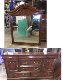 Magnolia Classics Orleans Furniture Dresser with Mirror $299 PX120  https://www.ebay.com/itm/113240895593