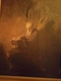Rembrandt "Philosopher Reading"