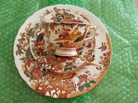 Royal Crown Derby "Olde Avesbury"  There is 1 - 3pc setting left and 1 - cup & saucer.