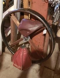 Vintage Boxing Bag/Ceiling Mount