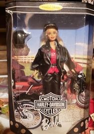 Vintage Harley Barbies (set of 4 new in box)