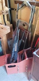 Misc. Air Rifles, Ice Fishing Sled, Fishing Rods, Hunting Tree Stand