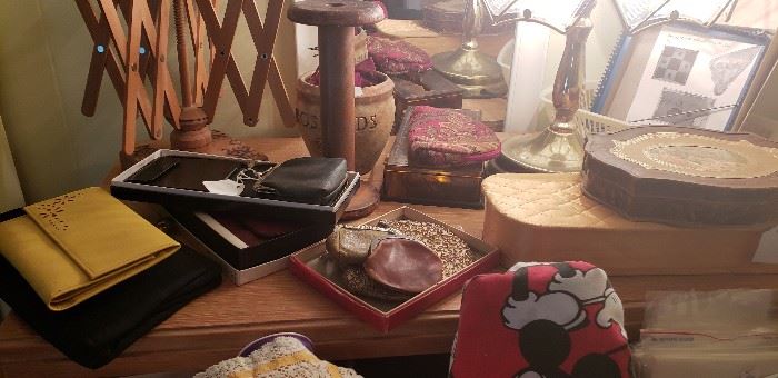 Vintage purses, coin purses and wallets