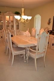 Dining Table & 6 Chairs, Home Decor
