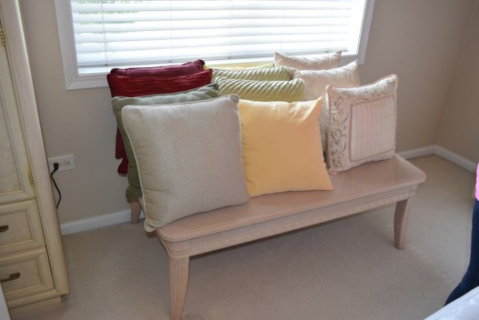 Decorative Pillows, Coffee Table