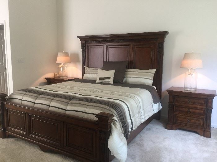 Ashley Classical Style Master Bedroom