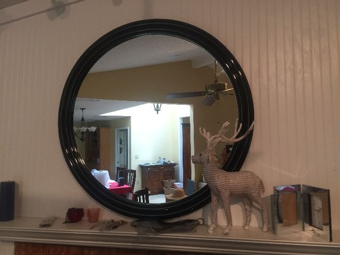 Nice round mirror