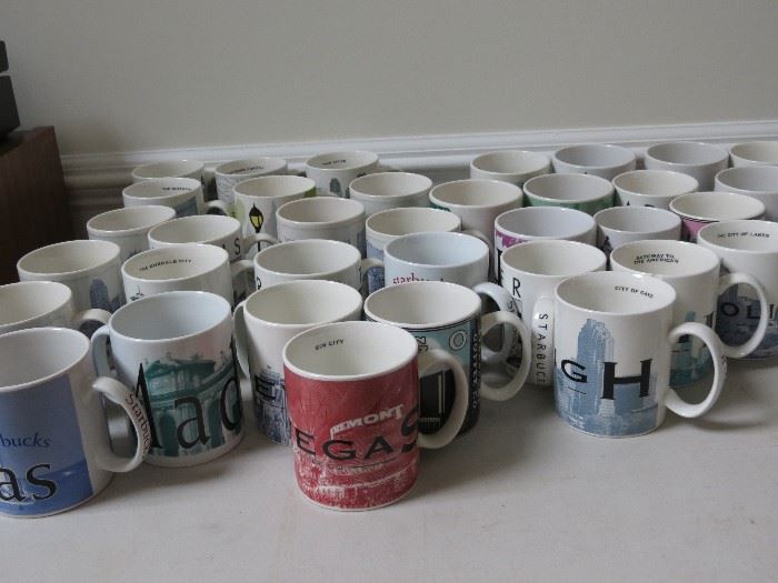STARBUCKS COFFEE CUP COLLECTION FROM DIFFERENT CITIES & COUNTRIES