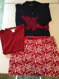 ST JOHN knit , Talbots and Misook pieces