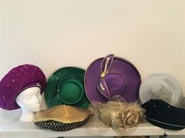 Stunning designer hats