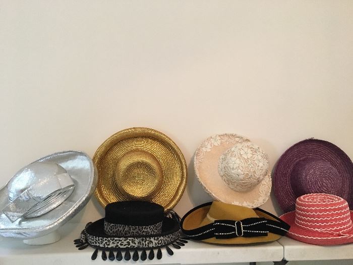More designer hats: Some are vintage