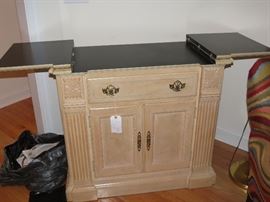 NICE FOLD OUT SERVER AVAILABLE FOR EARLY SALE.  $150.00.
