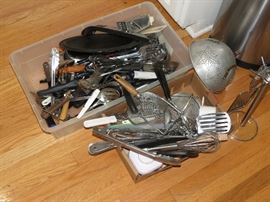 KITCHEN GOODIES TO PICK THROUGH.