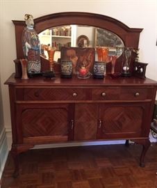 Mirrored Sideboard