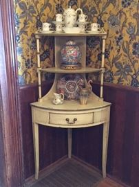 Petite Corner Display Cabinet