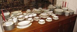 Noritake China.  Need we say more?  Look at the size of the collection!
