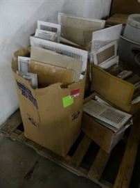 Pallet of Floor and Wall Registers