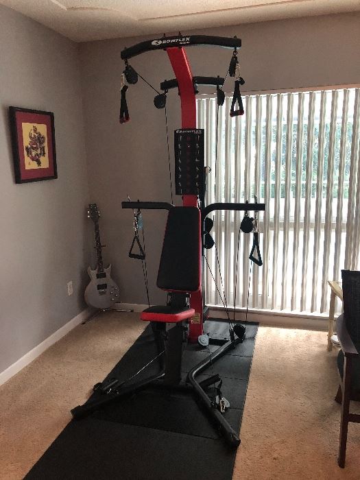 Like new Bowflex Trainer with mat