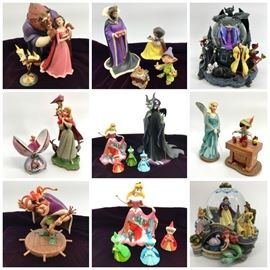 Collage Disney Figurines