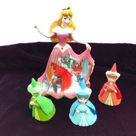 Disney Sleeping Beauty and Maleficent Figurines https://ctbids.com/#!/description/share/45045
