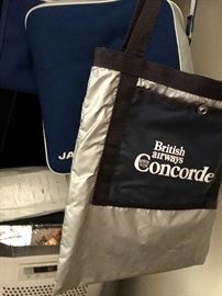 Wait...Is That A Concorde Travel Bag???...Wow!...