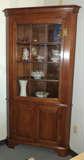 One of two matched pr. of Henkel Harris corner cabinets