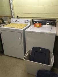 Washer and Dryer 