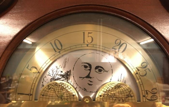 Ridgeway Grandfather Clock Detail