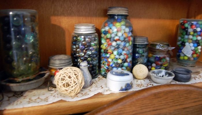 Marble collection, machine made