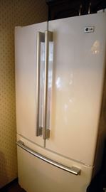 Nice LG French door refrigerator, like new