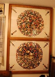 Antique button collection
