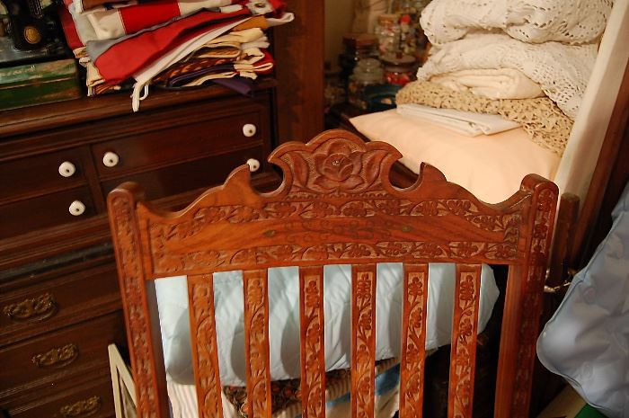Close-up of rocker