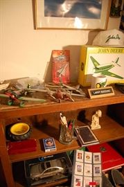 Plane collection, Hubley, TWA, etc.
