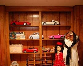 Vintage Barbie vehicles 