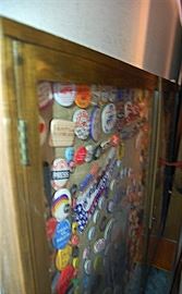 Political button collection