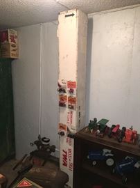 TWA advertising wooden propeller crate
