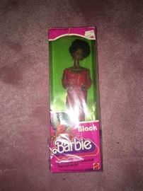 Vintage Black Barbie in Original Box