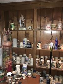 Beer Stein Collection, Toby Mugs